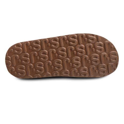 Ladies Kara Sheepskin Slipper Chestnut Extra Image 3